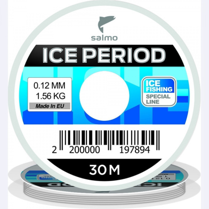 Леска монофильная зимняя SALMO Ice Period 030/012 4509-012